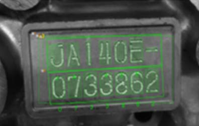 Reading / Scanning bar code by machine vision